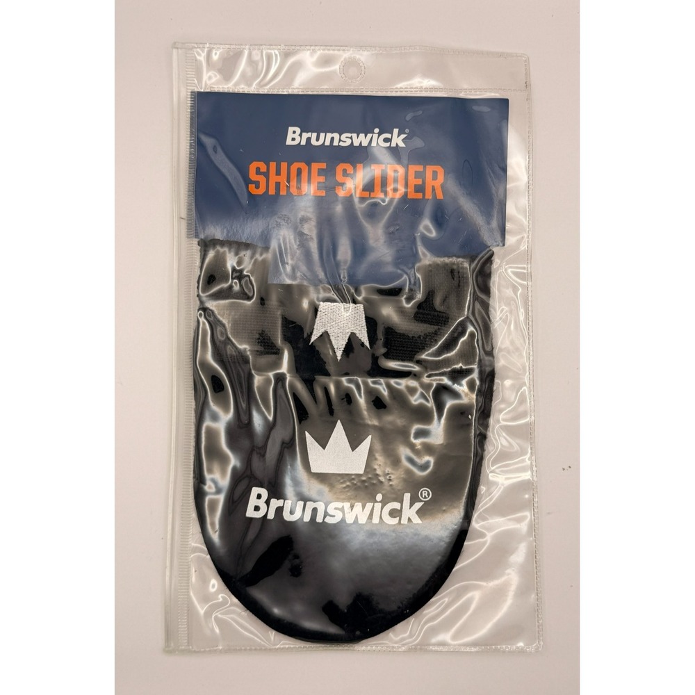 Brunswick Bowling Shoe Slider Black Suede One Size Fits Most 5GB30401ALL
